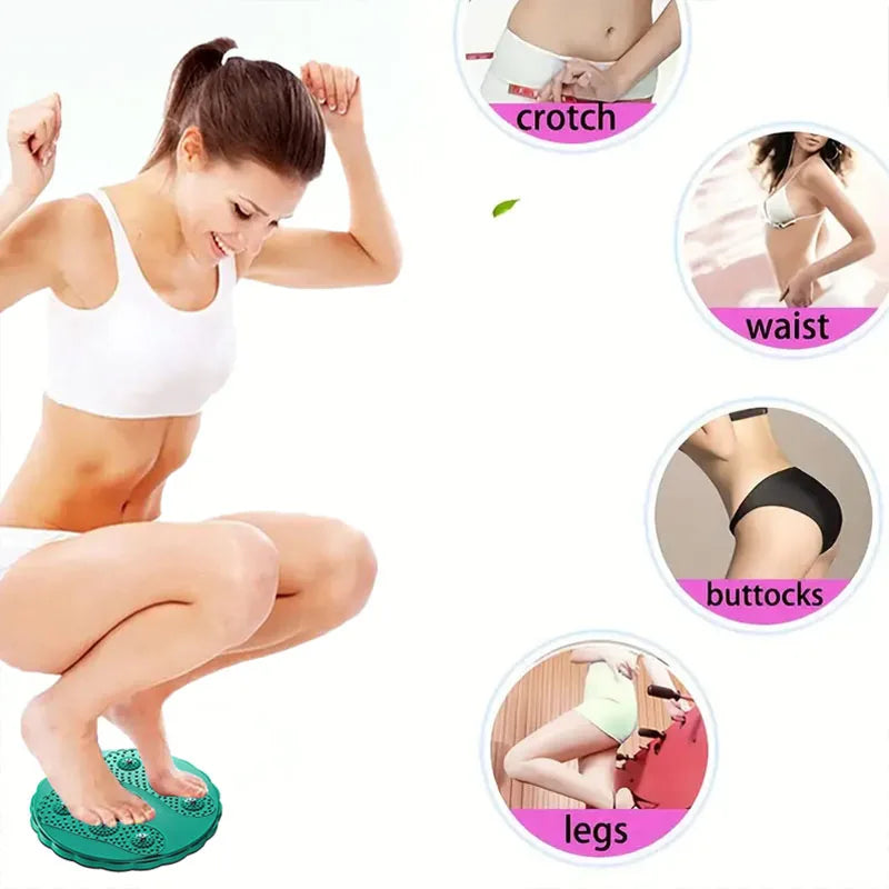 Waist Twisting Balance Disc with Magnetic Massage