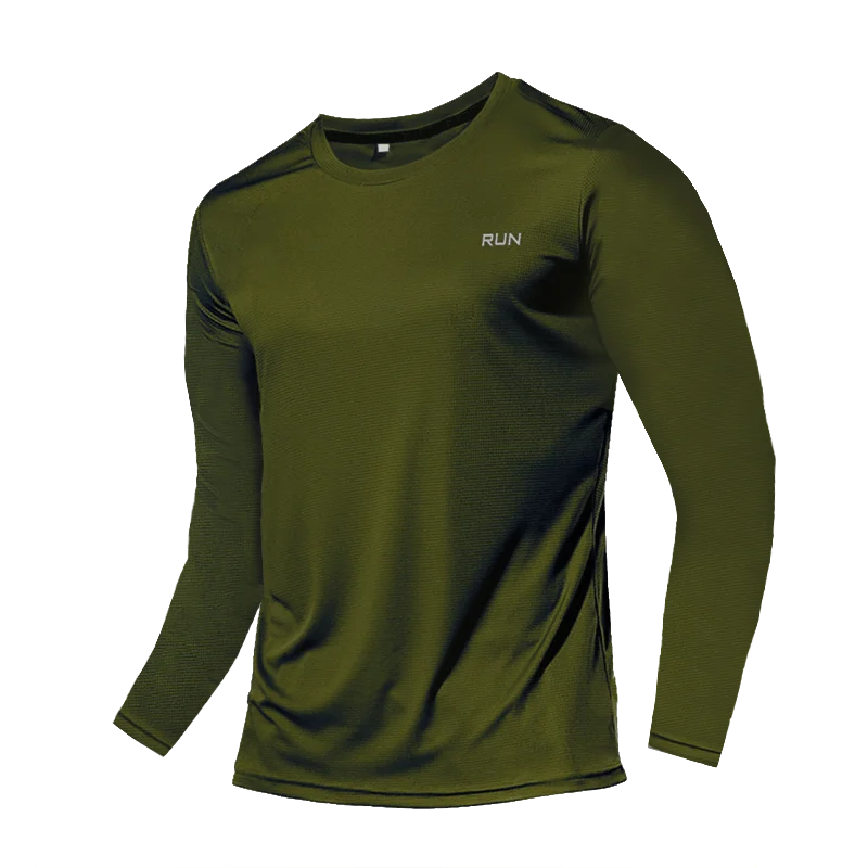 Men’s Multicolor Sports T-Shirt – Quick-Dry Gym Wear