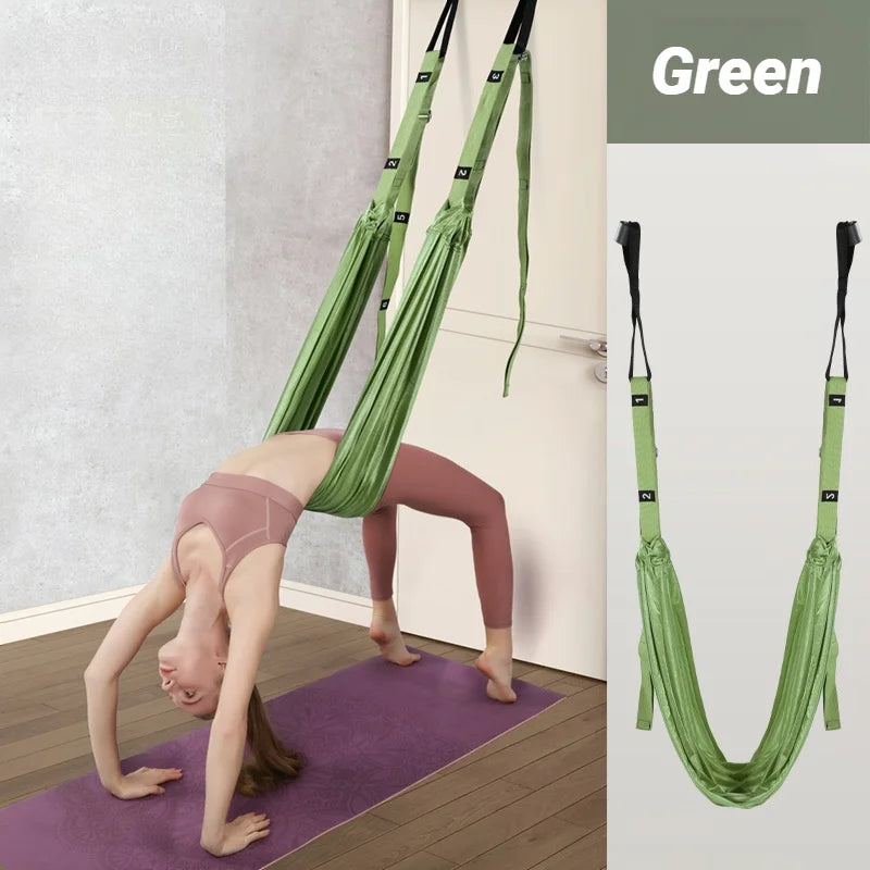Adjustable Aerial Yoga Strap & Leg Splits Trainer