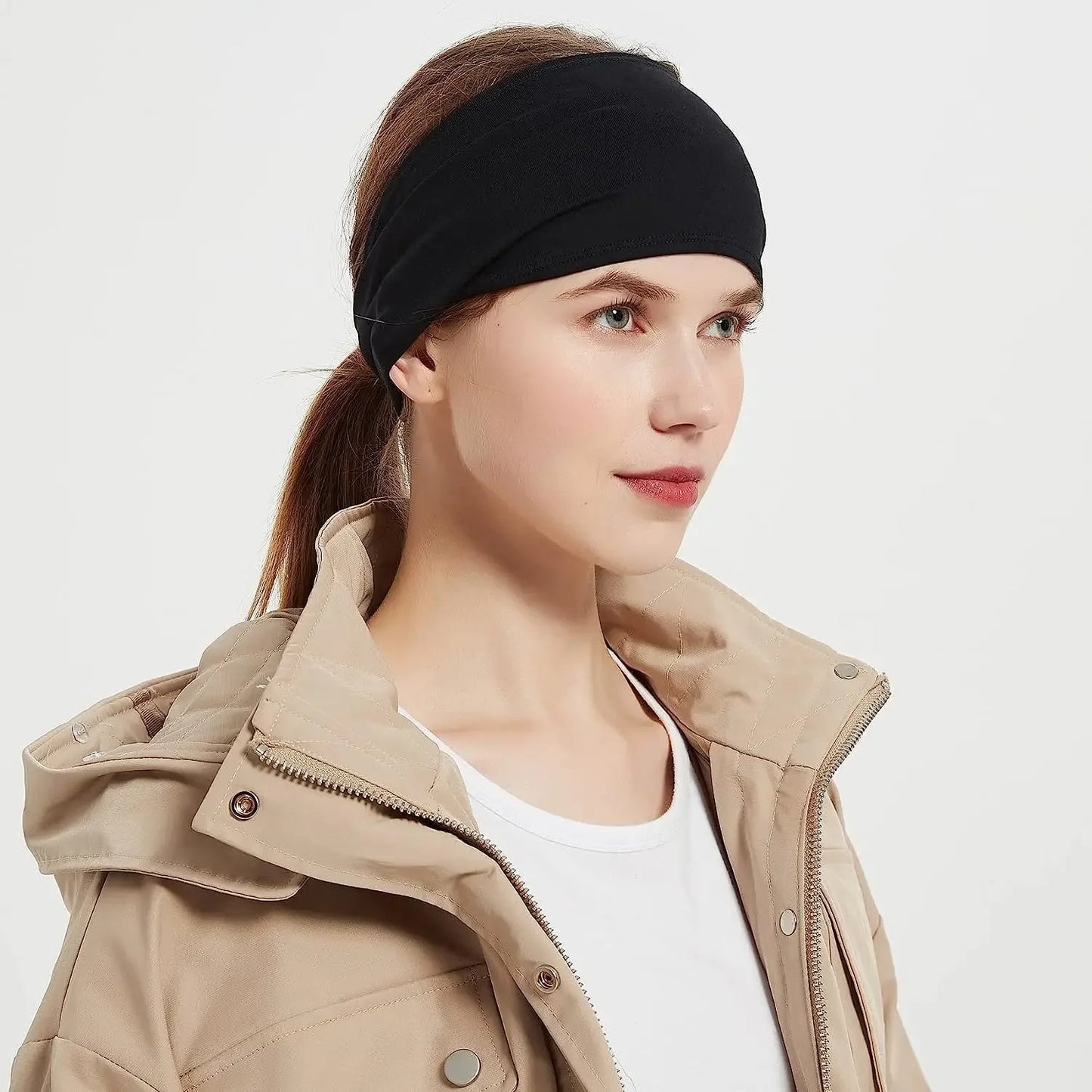Unisex Sports Headband – Quick-Dry Elastic Sweatband