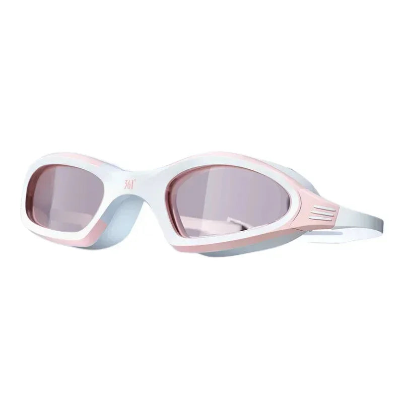 Pro Swim Goggles & Silicone Cap Set – Anti-Fog & Waterproof