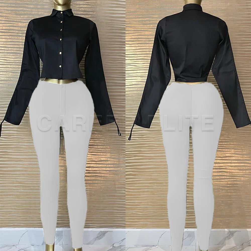 Women’s High-Waist Skinny Stretchy Leggings