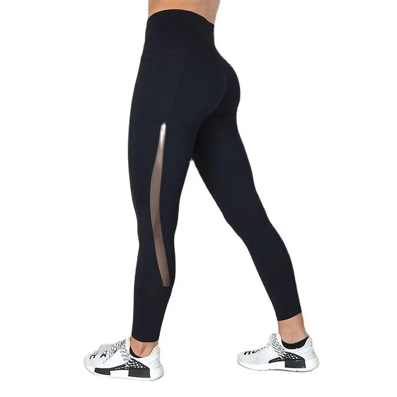 Women's Gym Yoga Pants with Side Pockets