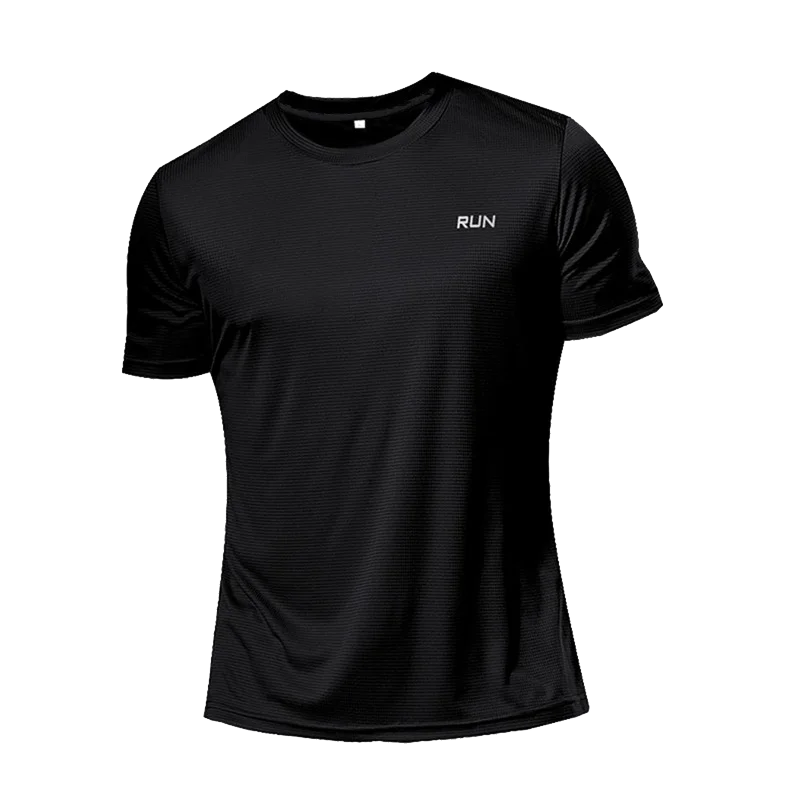 Men’s Multicolor Sports T-Shirt – Quick-Dry Gym Wear