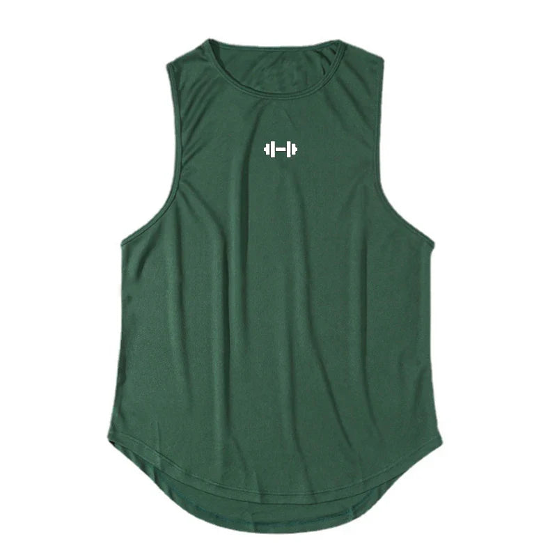 Men’s Quick-Dry Loose Gym Tank Top – Basketball Vest
