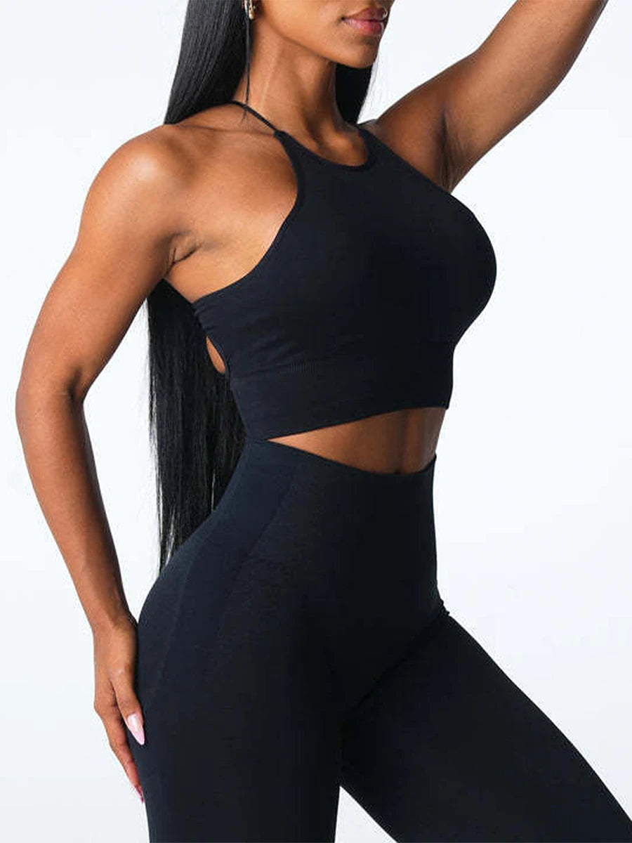 Women's Seamless Solid Sports Bralette