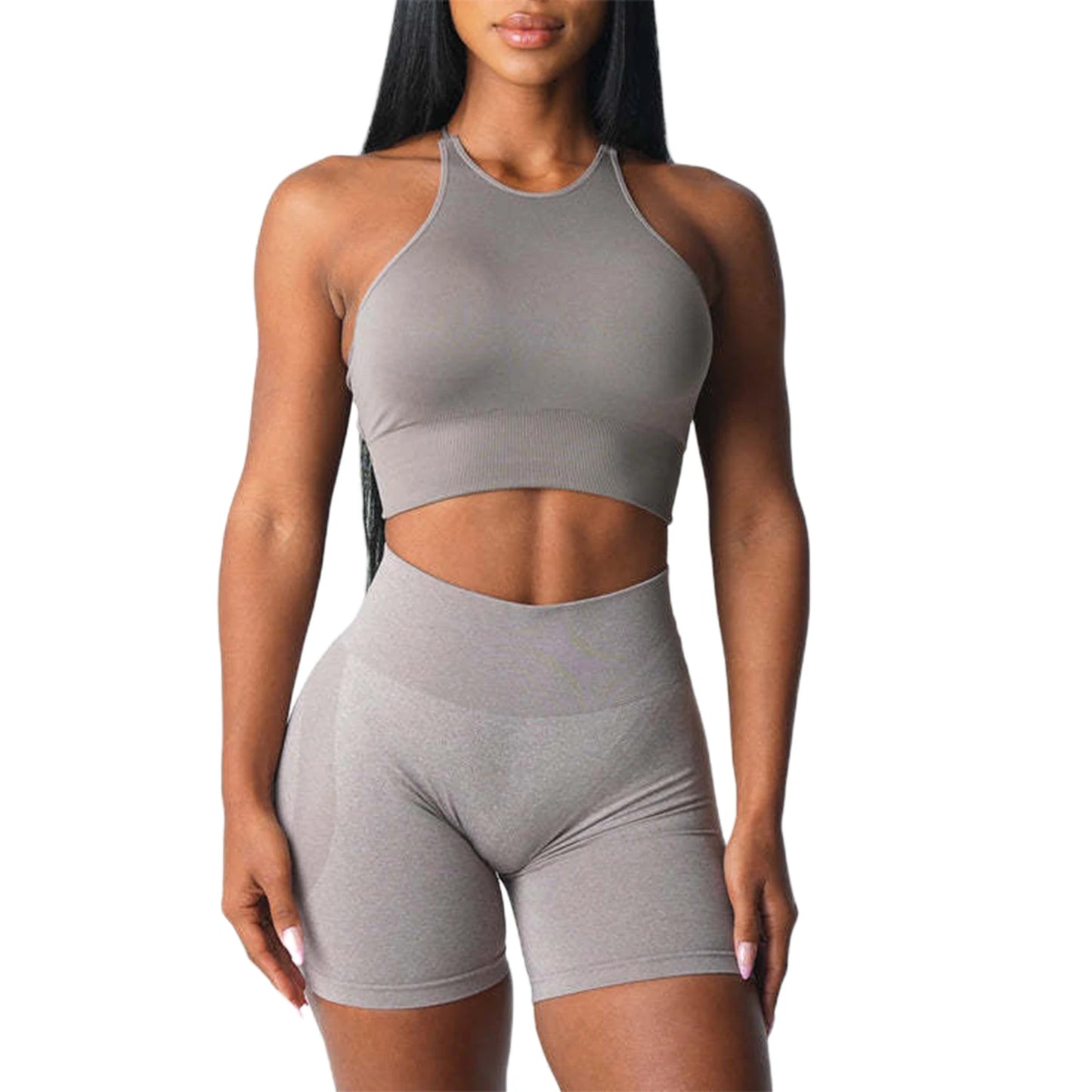 Women's Seamless Solid Sports Bralette