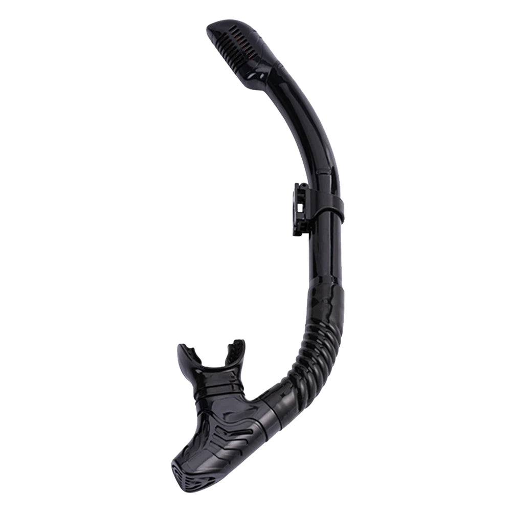 Full Dry Silicone Snorkel with Flexible Mouthpiece