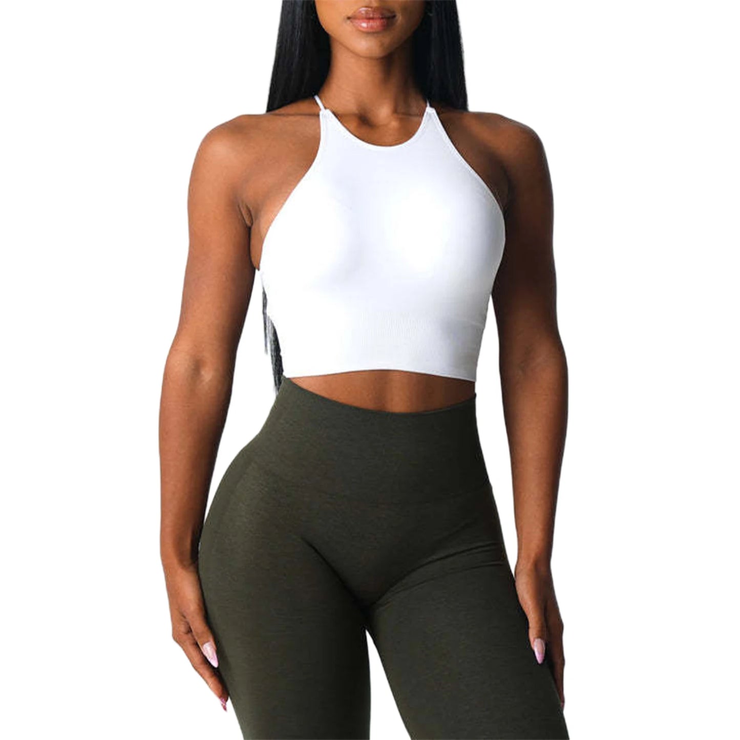 Women's Seamless Solid Sports Bralette
