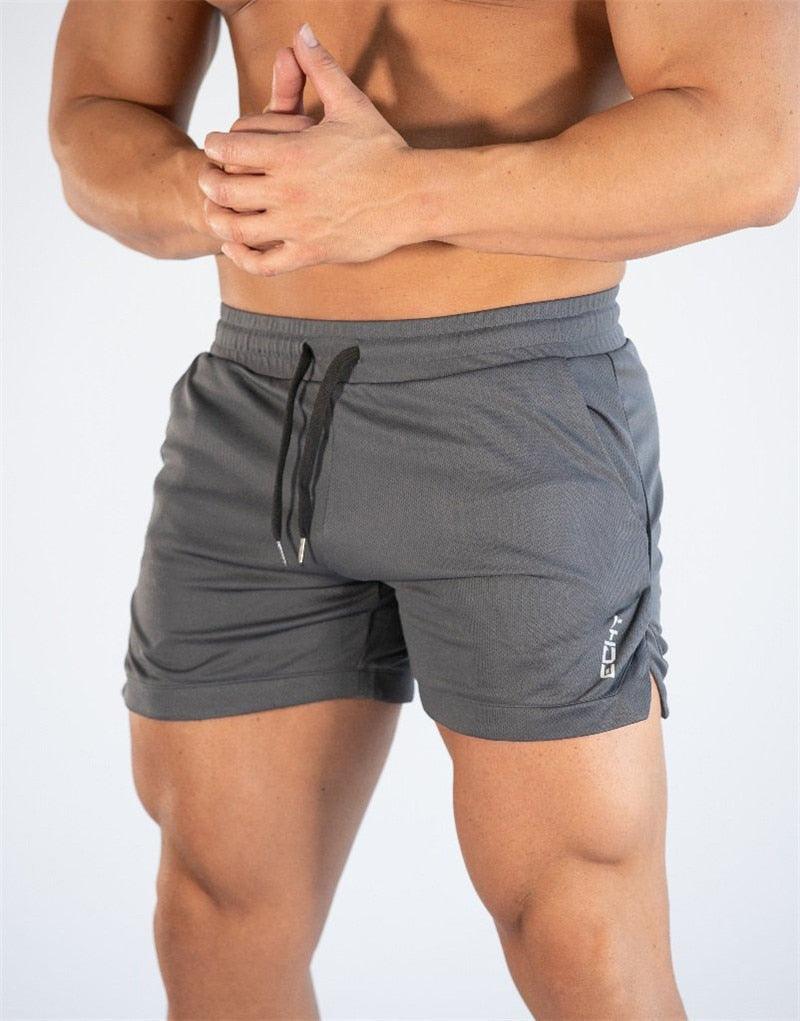 Men’s Quick-Dry Gym Training Shorts with Pockets
