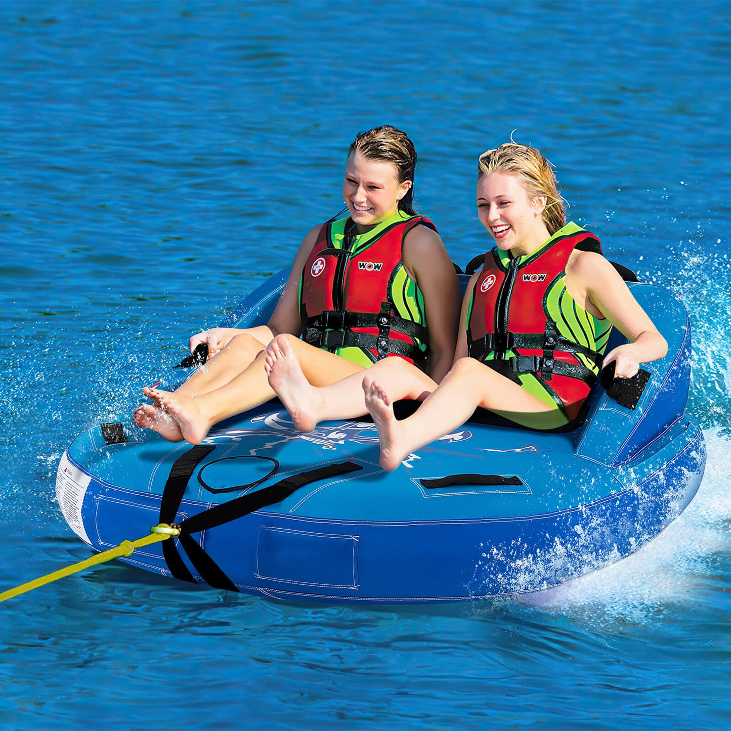 Inflatable Towable Tube – 2 Rider