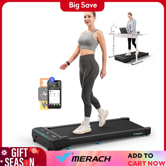 MERACH Portable Under-Desk Mini Treadmill