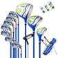 Men’s Complete Golf Club Set with Bag – Blue