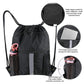 Multi-Sport Drawstring Backpack with Shoe Compartment