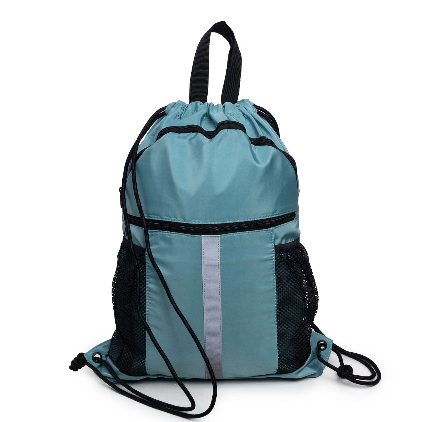Multi-Sport Drawstring Backpack with Shoe Compartment