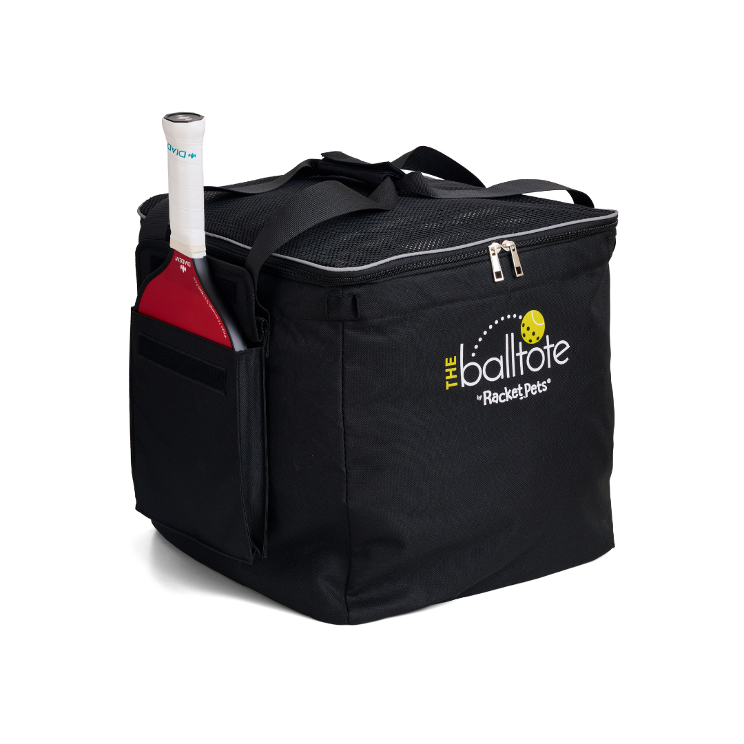 tennis ball cart, pickleball cart, ball tote bag, coaching equipment, tennis training cart, pickleball training gear, portable sports cart, ball storage tote, coaching tools, court equipment cart
