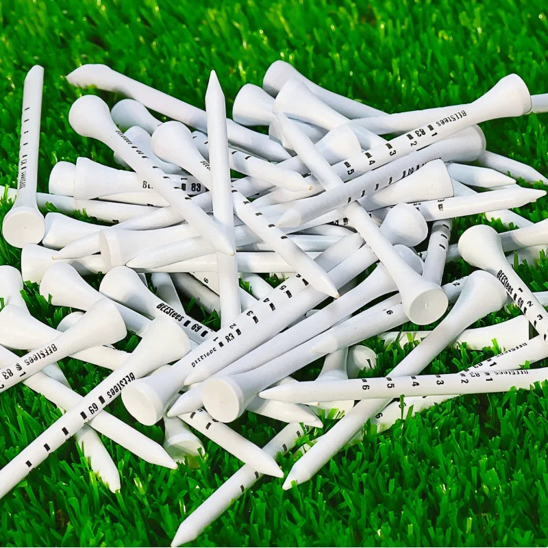 50-Pack Woodiness Adjustable Golf Tees