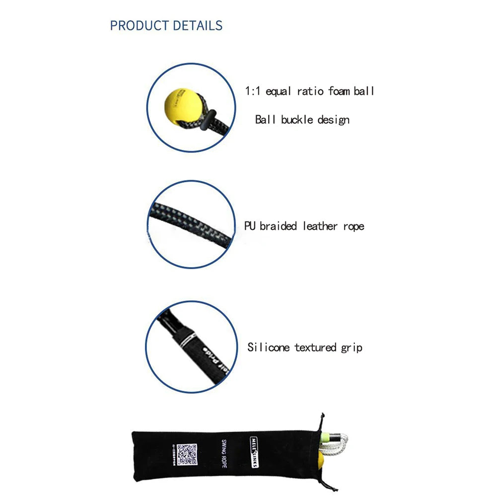PU Golf Swing Posture Correction Rope Trainer