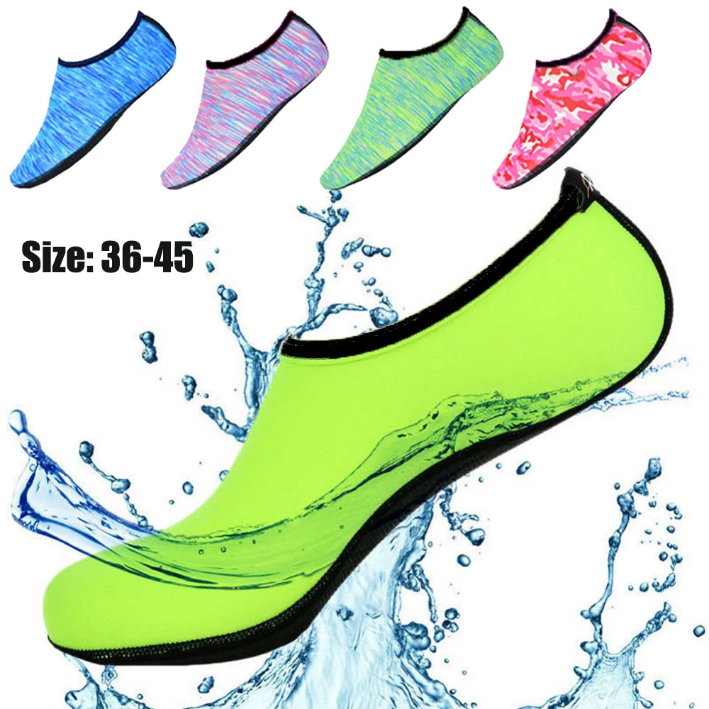 Unisex Quick-Dry Water Socks – Non-Slip Swim & Beach Shoes