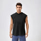 Men’s Wide Shoulder Quick-Dry Hooded Tank Top