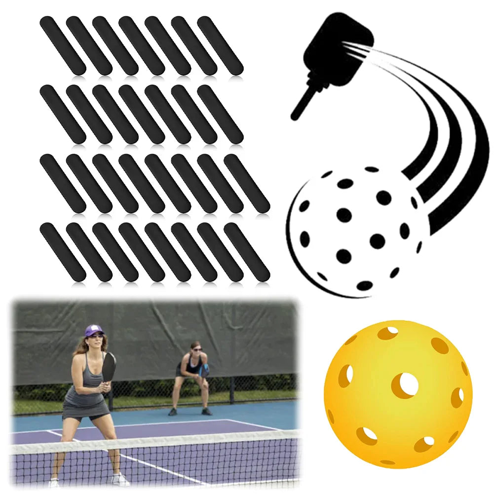 30Pcs Pickleball Paddle Weight Tape Strips