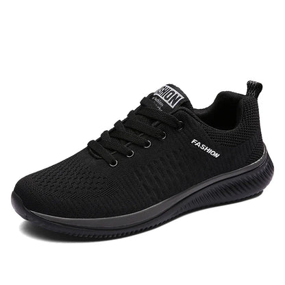 Men’s Lightweight Running Sneakers – Breathable Lace-Up (Size 46+)
