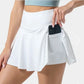 Women’s Pleated Tennis Golf Skort with Shorts