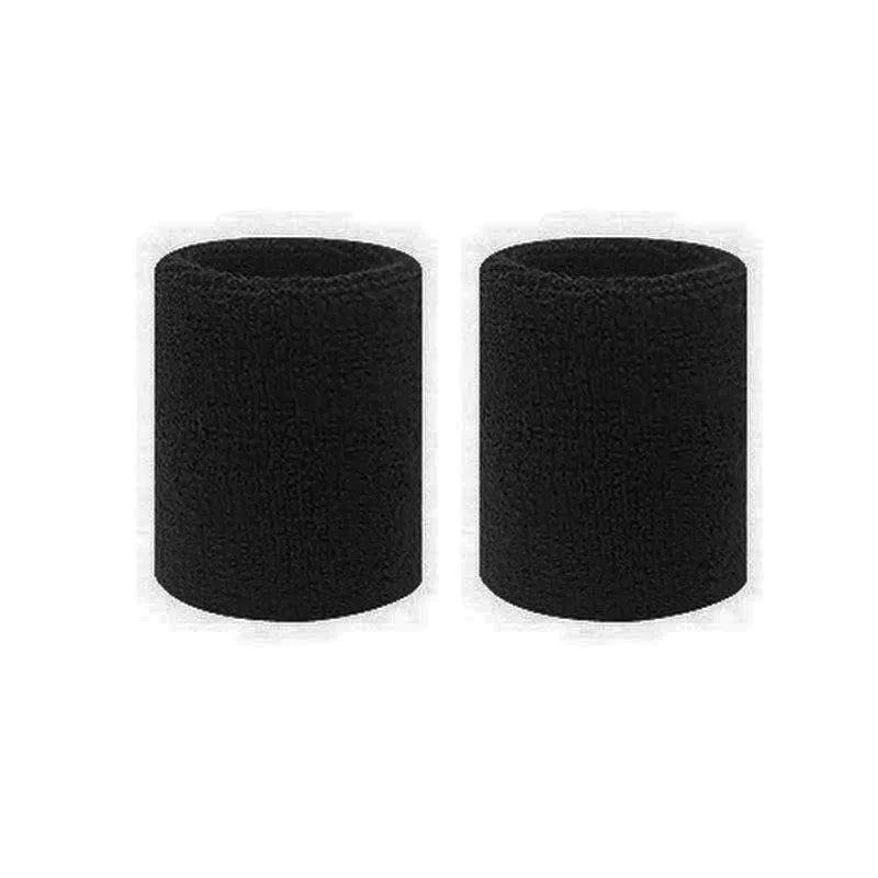 2PCS Sports Wrist Sweatbands – Absorbent Wrist Guards