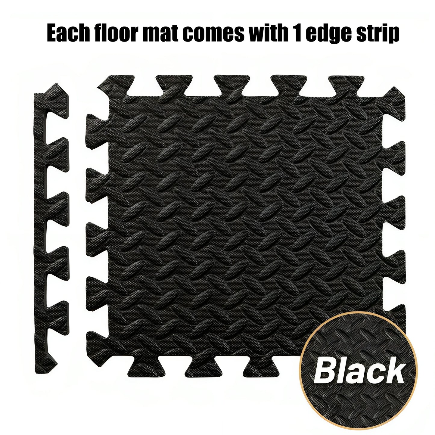 16-Piece EVA Interlocking Foam Fitness Mat