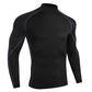 Men’s Quick-Dry Long Sleeve Compression Running Shirt