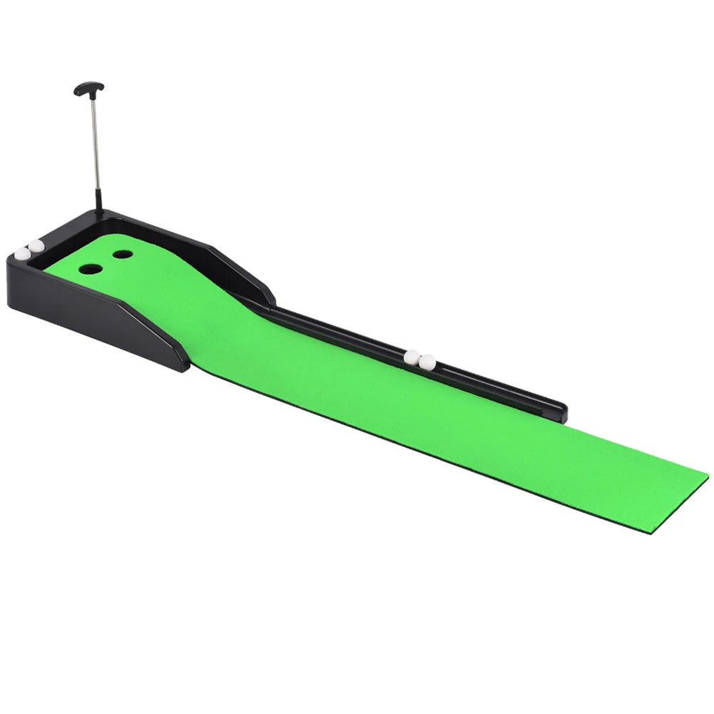 Indoor Golf Putting Green Mat Set