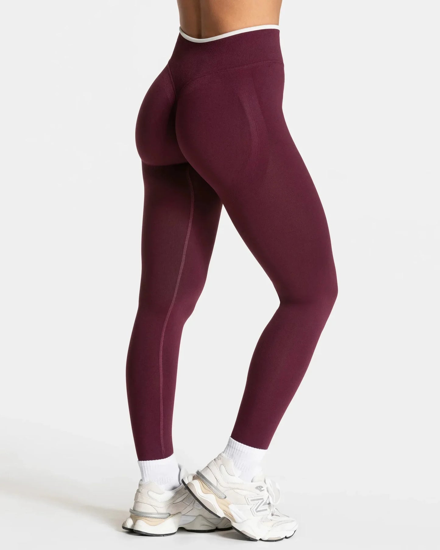 Women High Waist Seamless Scrunch Yoga Leggings