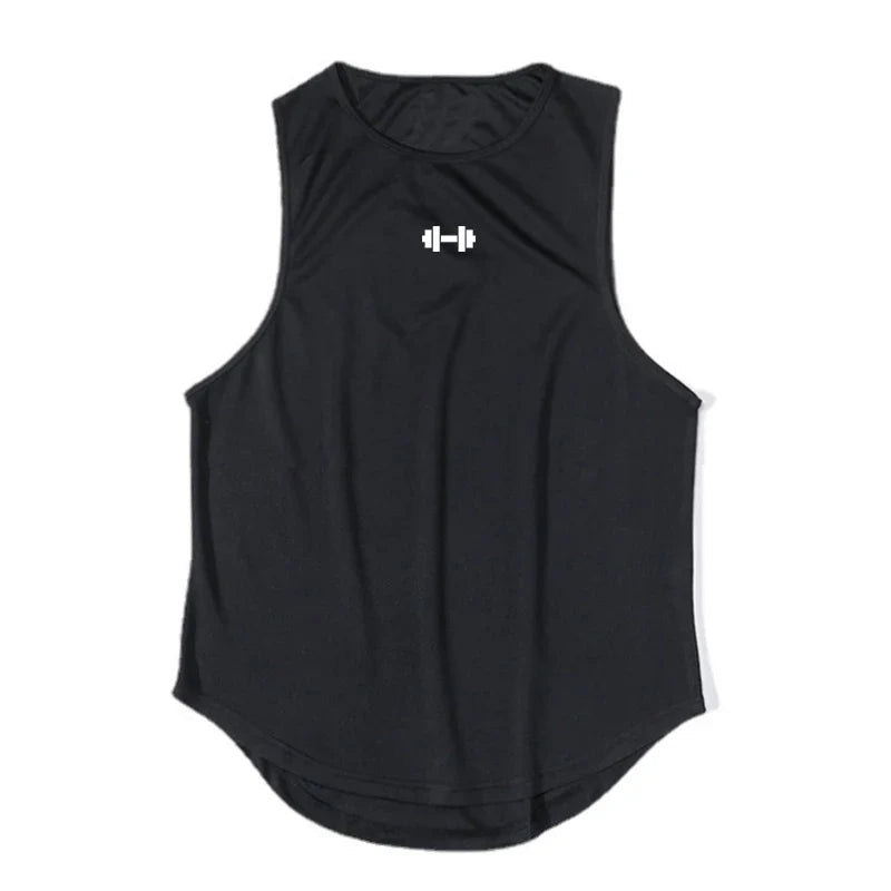 Men’s Quick-Dry Loose Gym Tank Top – Basketball Vest