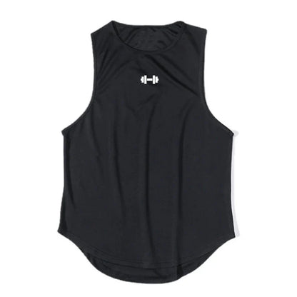 Men’s Quick-Dry Loose Gym Tank Top – Basketball Vest