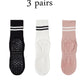 Women’s Non-Slip Pilates & Yoga Socks – 4 Pairs