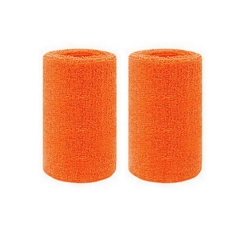 2PCS Sports Wrist Sweatbands – Absorbent Wrist Guards