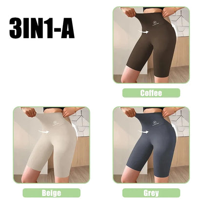 Women’s High Waist Gym & Cycling Shorts (M–XL)