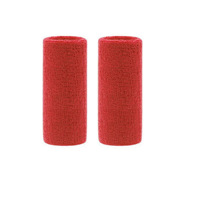 2PCS Sports Wrist Sweatbands – Absorbent Wrist Guards