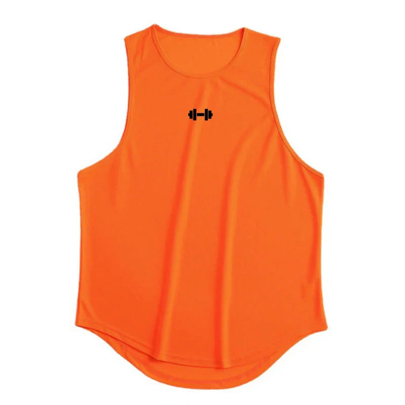 Men’s Quick-Dry Loose Gym Tank Top – Basketball Vest