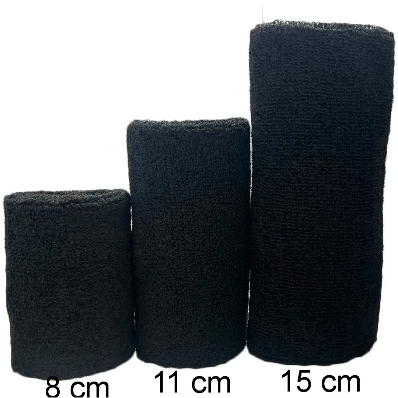 2PCS Sports Wrist Sweatbands – Absorbent Wrist Guards