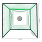 2.5M Golf Practice Net with Hitting Mat & Chipping Cage