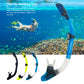 Full Dry Silicone Snorkel with Flexible Mouthpiece