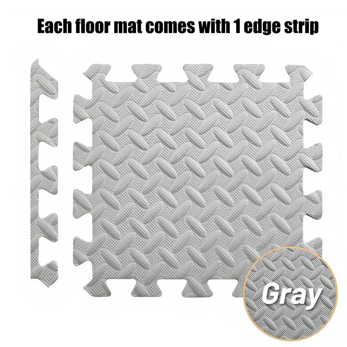 16-Piece EVA Interlocking Foam Fitness Mat