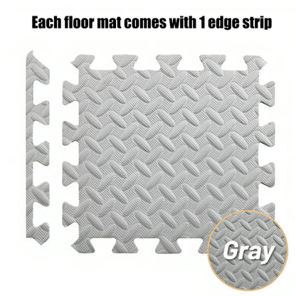 16-Piece EVA Interlocking Foam Fitness Mat