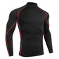 Men’s Quick-Dry Long Sleeve Compression Running Shirt
