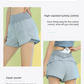 PHIGEER Women Yoga Shorts with Pocket – Lightweight Gym Shorts