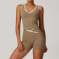 2-Piece Women’s Nude-Feel Yoga Set – Sport Bra & Leggings