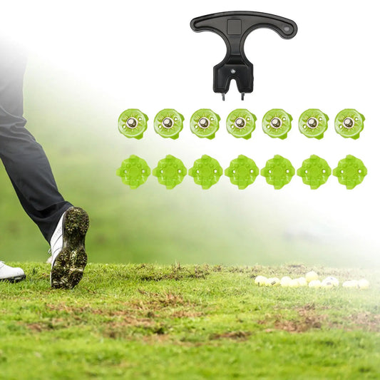 14x TPU Golf Shoe Spikes Cleats