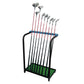 Metal Acrylic 9-Groove Golf Club Display Rack – 50x72cm