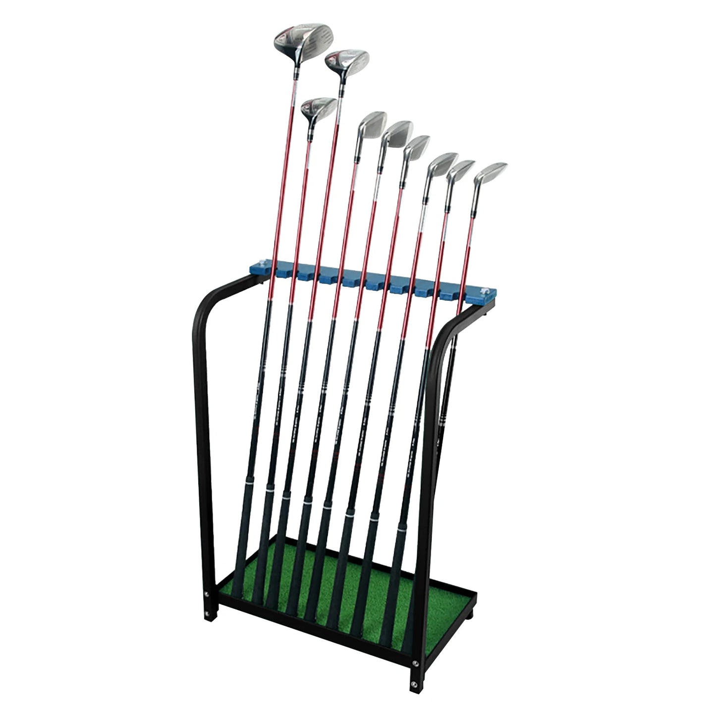 Metal Acrylic 9-Groove Golf Club Display Rack – 50x72cm